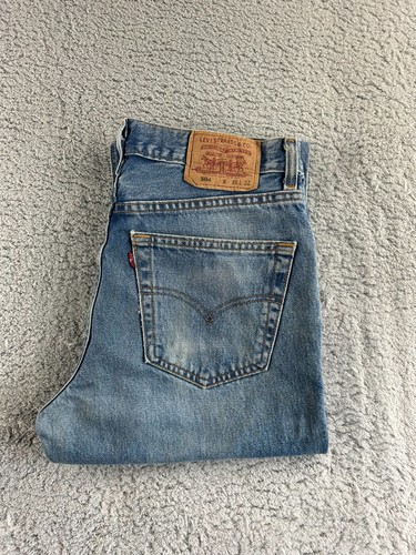 Jean levis 504 bleu - bleu, coupe
