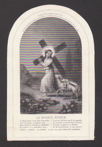 Brebis fidèle gravure - fidèle, –