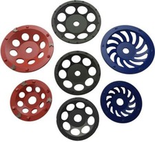 Werkmax PKD Meule À Diamant 125 - 180 Mm Époxy Colle PVC Meule