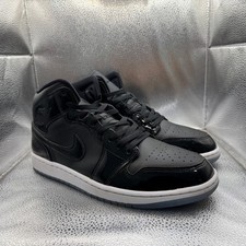 Size 11 Nike Air Jordan 1 Mid SE Space Jam Black Dark Concord Sneaker DV1308-004