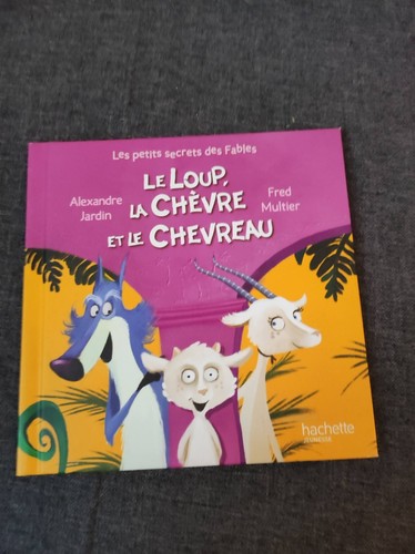 Livre loup chèvre - le, loup,