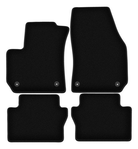 Tapis sol velours - tapis, noir