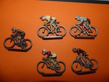 lot métal coureurs cyclistes