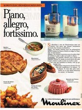 1985 MOULINEX ADVERTISING Electronic Robots