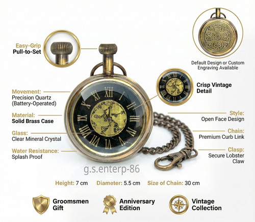 Ancien porte montre gousset - montre, à