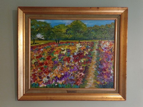 Tableau huile sur toile - tableau,,