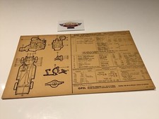 Opel olympia rekord fiche