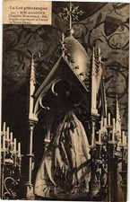 Old postcard Rocamadour Miraculous Canopy Chapel under which the statue (224130)