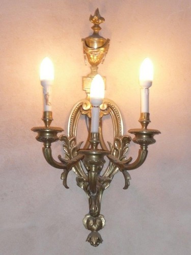 Bougies laiton doré applike - laiton,