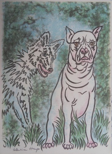 Valentine hugo chien et - valentine,