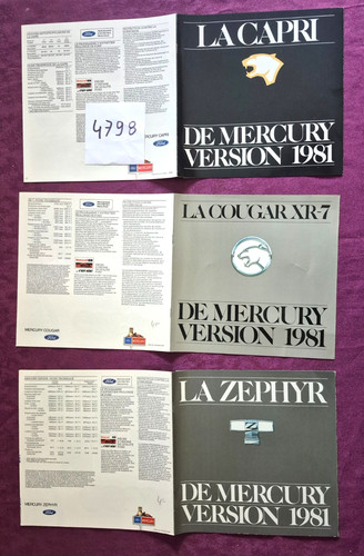 4798 catalogues ford - n°4798,