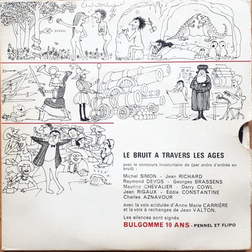 Bruit travers les âges - le, à