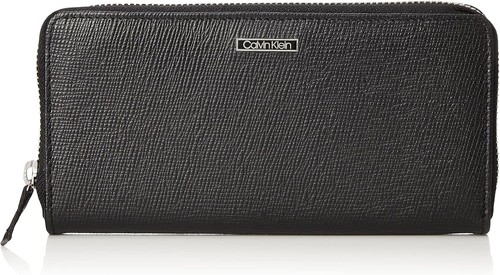 Portefeuille long zippé rond