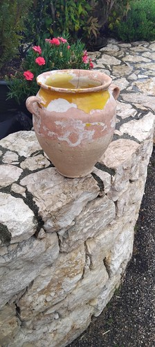 Ancien pot confit a - pot, ou