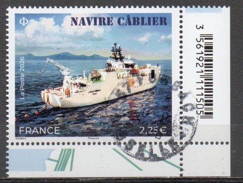 France 2026 timbre - france, navire