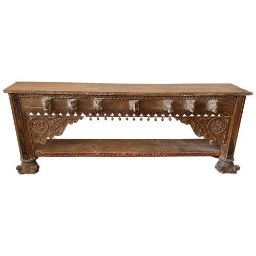 Console vintage orientale - console,