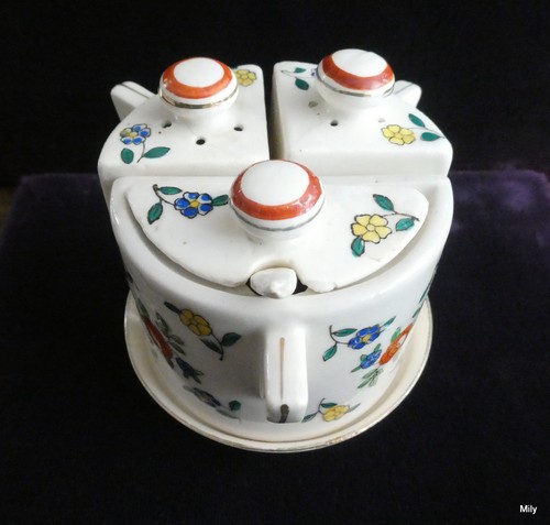 Ancien service condiments - à,