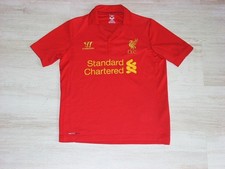 LIVERPOOL FC FOOTBALL JERSEY WARRIOR JERSEY JERSEY SHIRT 2013/14 Youth Size L 152