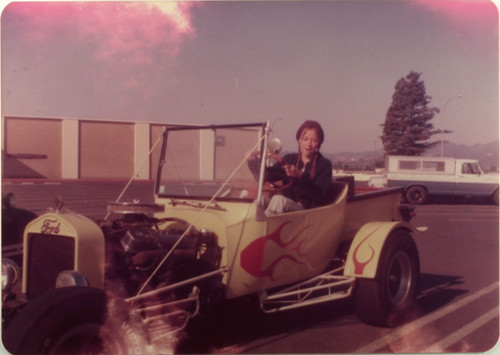 Found photo hippie girl - photo,