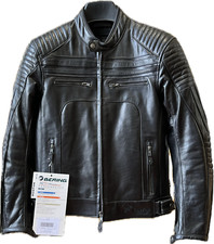Veste Moto Blouson dans la Peau Noir Bering Morton Avec Protections GPR ® Ece