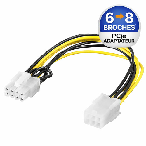 Câble pci express - pci, 6