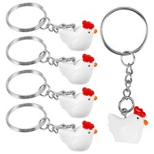 5 Pcs Porte Clé Poulettes