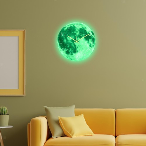 Horloge murale lumineuse avec - lumineuse,