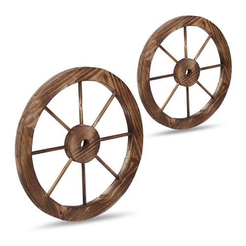 Roues décoratives bois - en,