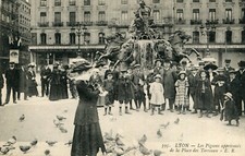 Carte LYON Les Pigeons