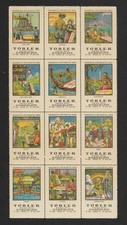 POSTER STAMPS USA INDIANS