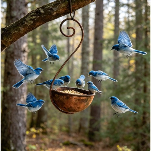 Mangeoire oiseaux - mangeoire, ��