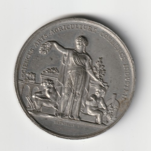 Médaille plomb étain - en,