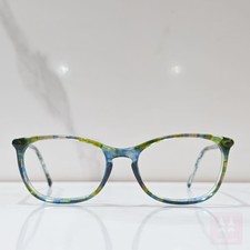 Chanel 3281 Vintage Frame Eyeglasses Bezel Glasses Y2k Shades Green Bayonetta