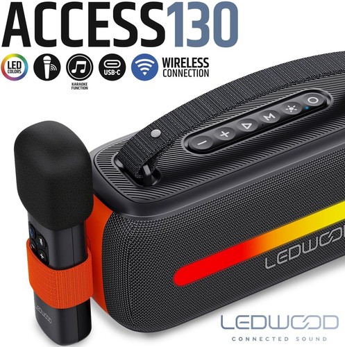 Enceinte bluetooth ledwood - enceinte,