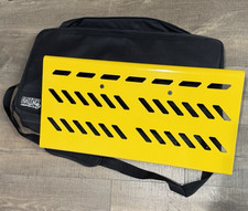 Gator Cases Large Guitar Effects Stompbox Pedal Board Bright Yellow w/ Carry Bag