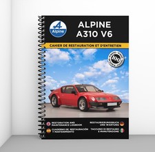 ALPINE A310 V6 : Cahier de
