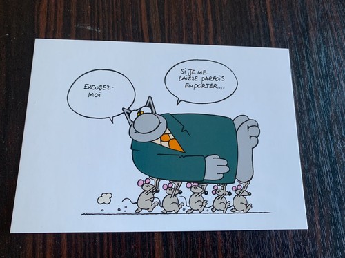 Carte postale bon baisers - postale,