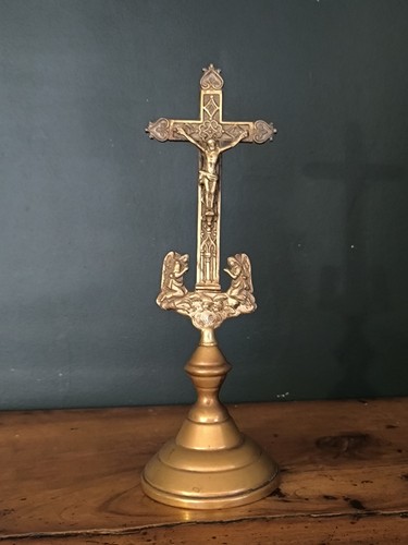 Ancien crucifix table cm - ancien, de
