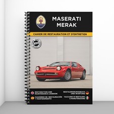 MASERATI MERAK : Cahier de