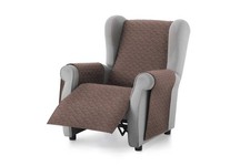 Textilhome - Housse Fauteuil Relax Circus Protection rembourrée 1 Place. Hous...