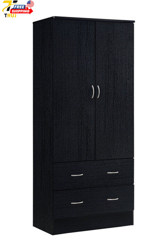 Door armoire with drawers - armoire, 2