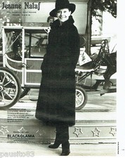 ADVERTISEMENT ADVERTISING 036 1977 Blackglama Fur Mink Coat C. Minazzoli