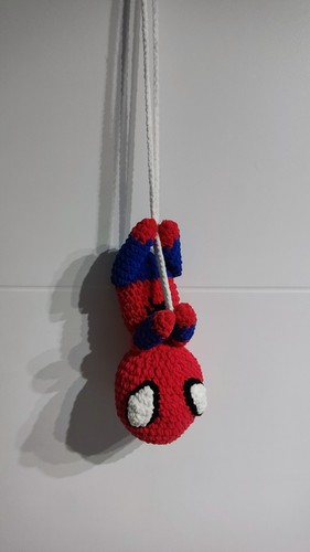 Peluche spider man - spider-man, crochet