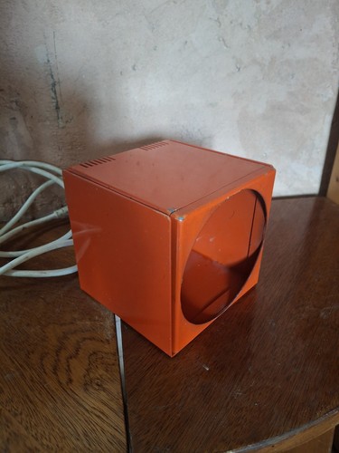 Ancienne lampe cube poser - ancienne,