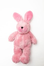 Doudou peluche Lapin rose