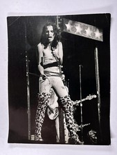 Alice Cooper Bande Photo Sur Stage Original Estampé Promotion 12th Janvier 1974