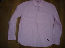 Esprit chemise  taille 43/44  Slim Fit rose blanc TBE