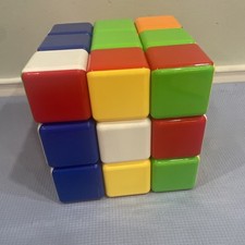 3x3x3 Stickerless Speed Cube 18cm Large Magic Puzzle Toy 7” Sensory Cube Toy