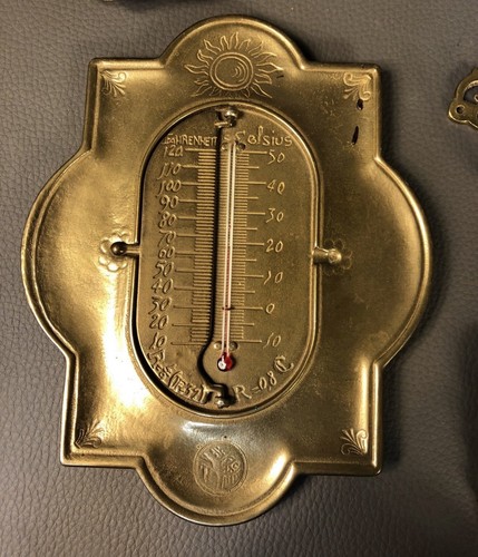 Thermomètre mural vintage - , en