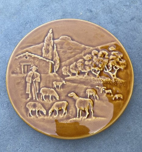 Ancien dessous plat - dessous,